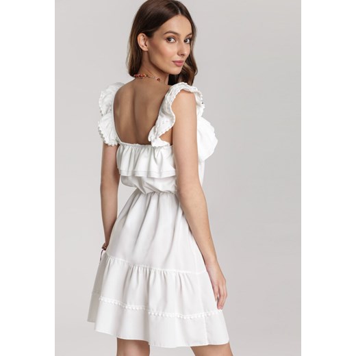 Biała Sukienka Allureida Renee S/M Renee odzież