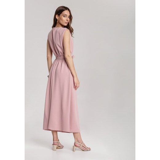 Różowa Sukienka Limoronis Renee S/M Renee odzież