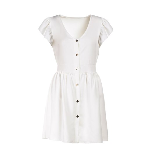 Biała Sukienka Iphanisse Renee S/M Renee odzież