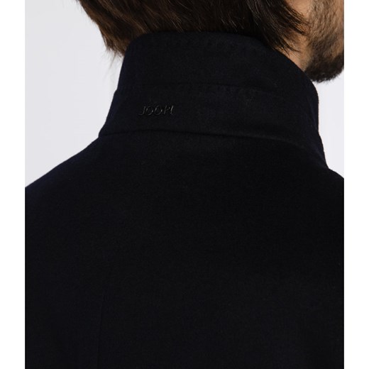 Joop! Collection Wełniany płaszcz Maron | z dodatkiem kaszmiru 48 wyprzedaż Gomez Fashion Store