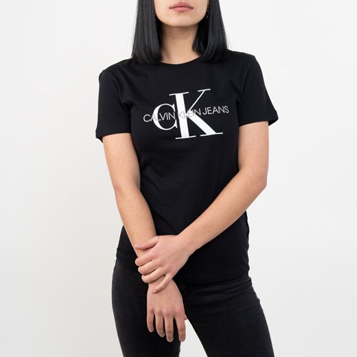 Koszulka damska Calvin Klein Core Monogram Logo (J20J207878-099) Calvin Klein L promocja Sneaker Peeker
