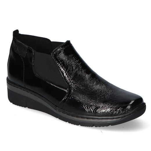 Sztyblety Helios damskie 527 Czarne 2 lakier ze sklepu Arturo-obuwie w kategorii Botki - zdjęcie 102587992