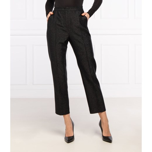 Spodnie damskie czarne Max & Co. casual 