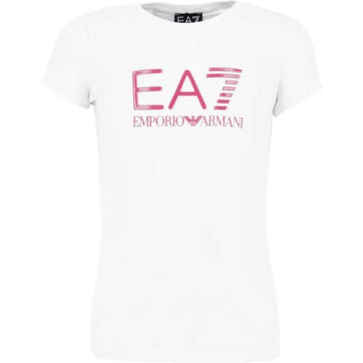 EA7 T-shirt | Regular Fit 110 okazja Gomez Fashion Store