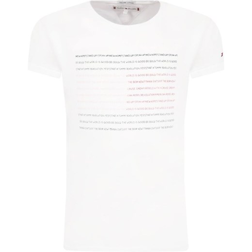 Tommy Hilfiger T-shirt EMPOWERING ORGANIC | Regular Fit Tommy Hilfiger 110 promocyjna cena Gomez Fashion Store
