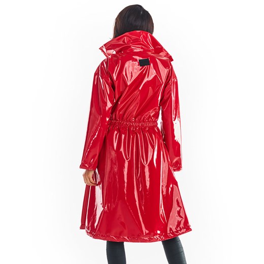 Płaszcz w kolorze czerwonym S/M Limango Polska