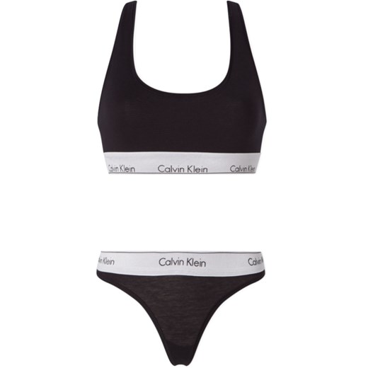 Unlined Bralette / Thong Set Underwear Calvin Klein XL showroom.pl
