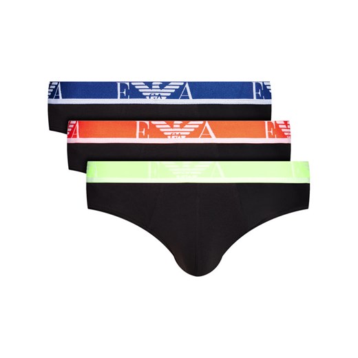 Emporio Armani Underwear Komplet 3 par slipów 111734 1P715 21320 Czarny L MODIVO