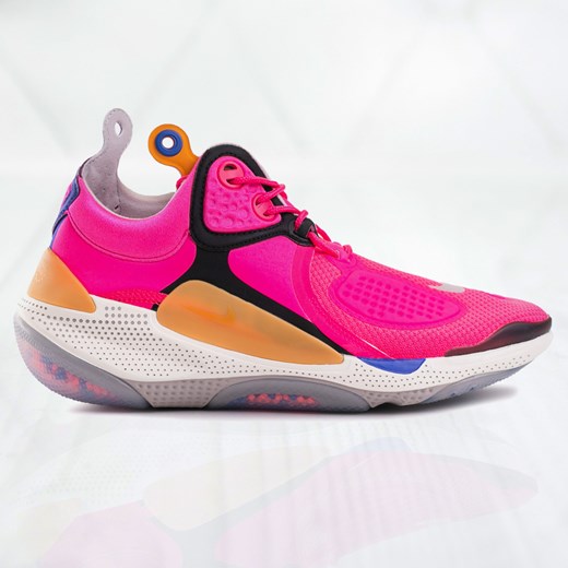 Różowe buty sportowe męskie Nike wiosenne sznurowane 