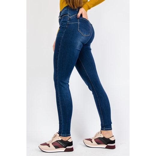 Spodnie jeansowe Push Up Plus Size Olika L olika.com.pl