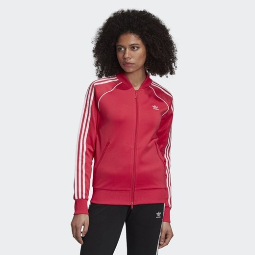 Bluza damska czerwona Adidas Originals sportowa 