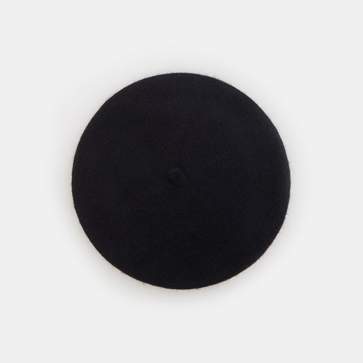 Mohito - Wełniany beret - Czarny Mohito ONE SIZE promocja Mohito