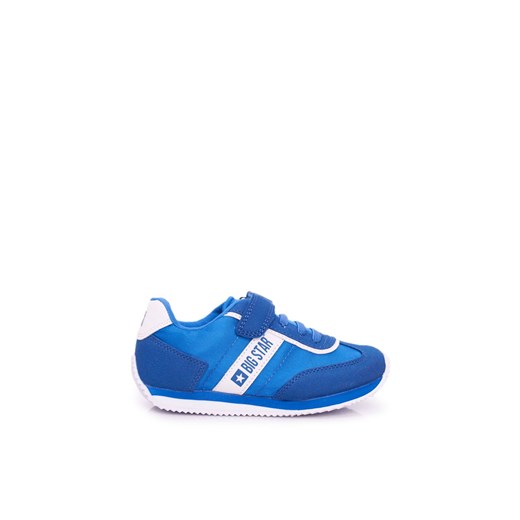 Buty sportowe dziecięce niebieskie BIG STAR na rzepy 
