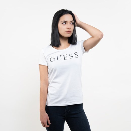 Koszulka damska Guess Emma (W0YI0FJ1300-TWHT) Guess L promocja Sneaker Peeker