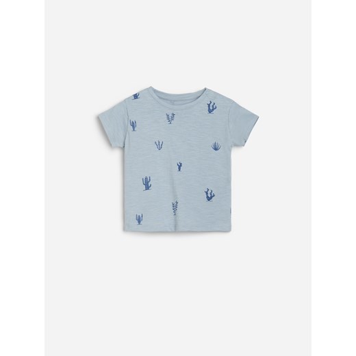 Niebieska odzież dla niemowląt Reserved z nadrukami 