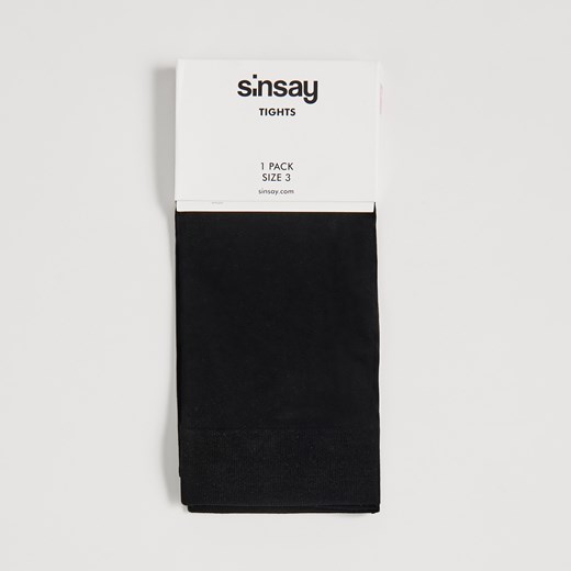 Sinsay - Jednolite rajstopy - Czarny Sinsay 2 Sinsay