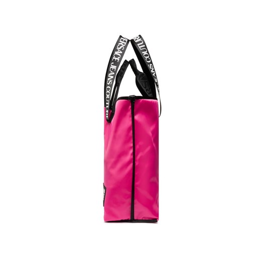 Shopper bag różowa Versace Jeans na ramię 