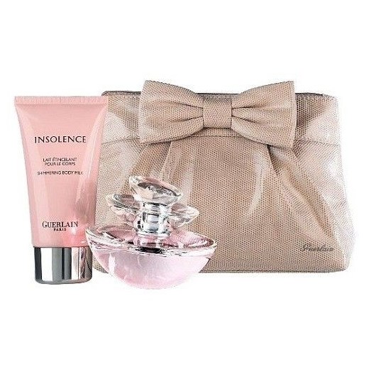 Guerlain Insolence W Zestaw perfum edt 50ml + 75ml Balsam + Kosmetyczka perfumy-perfumeria-pl brazowy cytrusowe