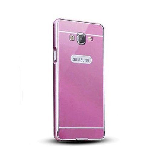 Galaxy Grand Prime etui aluminium bumper case - różowy. Etuistudio Etuistudio wyprzedaż