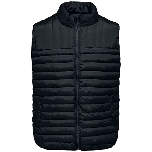 ONLY and SONS - Paul Quilted Vest - Kamizelka - czarny M EMP