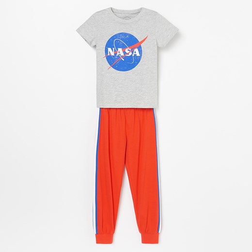 Reserved - Piżama z nadrukiem NASA - Reserved 98/104 Reserved okazyjna cena