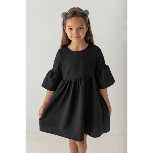 Czarna sukienka dla dziewczynki 110 Jesień/Zima Myprincess / Lily Grey 134 okazja MKA GROUP
