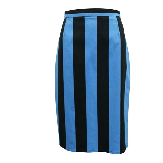 Striped Skirt -Pre Owned Condition Very Good IT46 46 IT showroom.pl wyprzedaż