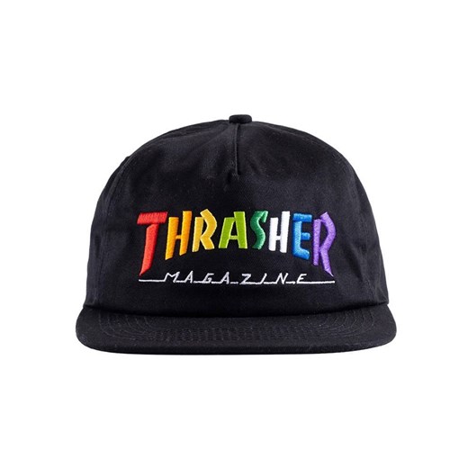 Czapka Thrasher Rainbow Mag Snapback czarna Thrasher uniwersalny bludshop.com wyprzedaż