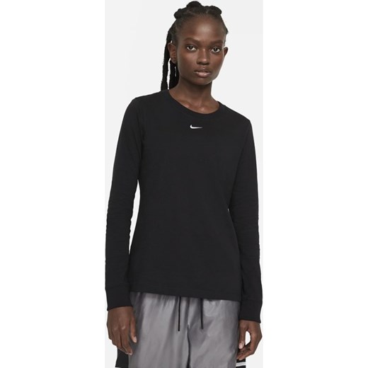 Bluzka damska Nike z okrągłym dekoltem wiosenna 