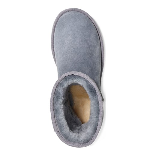 Śniegowce damskie UGG skórzane jesienne bez zapięcia casual płaskie 