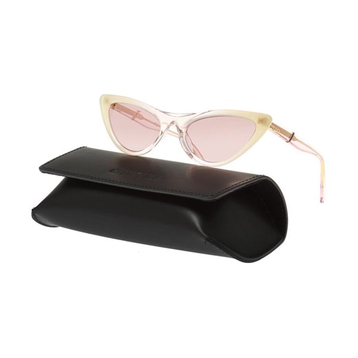 Okulary przeciwsłoneczne o asymetrycznym kształcie Diesel ONESIZE wyprzedaż showroom.pl