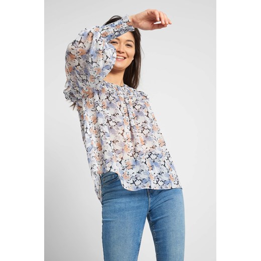 Transparentna bluzka w kwiaty 40 orsay.com