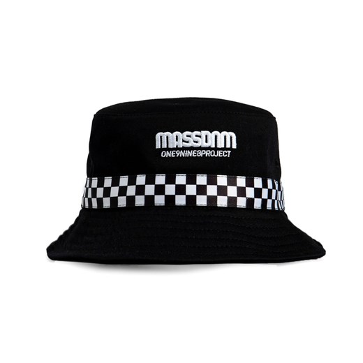 Kapelusz Mass Denim Castling Bucket Hat czarny Mass Denim S / M okazja shop.massdnm.com