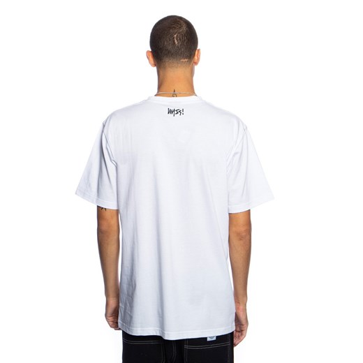 Koszulka Mass Denim Signature Small Logo T-shirt biała Mass Denim M wyprzedaż shop.massdnm.com