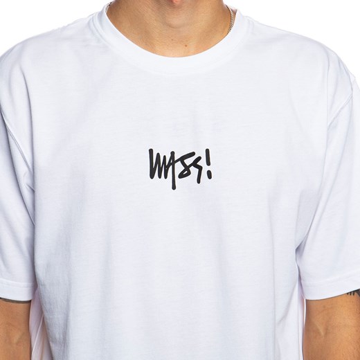 Koszulka Mass Denim Signature Small Logo T-shirt biała Mass Denim L promocja shop.massdnm.com