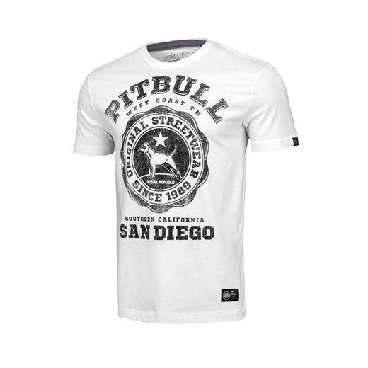 T-shirt męski Pit Bull z krótkim rękawem 