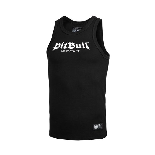 T-shirt męski czarny Pit Bull młodzieżowy 