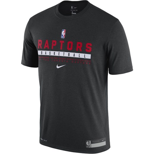 T-shirt męski NBA Nike Dri-FIT Raptors Practice - Czerń Nike L Nike poland