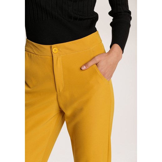 Żółte Spodnie Orsolina Renee L Renee odzież