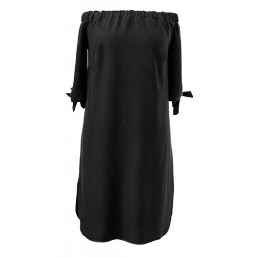 Czarna sukienka hiszpanka - marita 1 (40/42) 2 (44/46) Sklep XL-ka