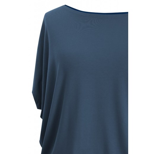 Bluzka / tunika jeansowa (basic) - krótki rękaw s/m (44/46) Sklep XL-ka