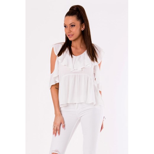 Bluzka Model 17998 White Yournewstyle L ajstyle.pl