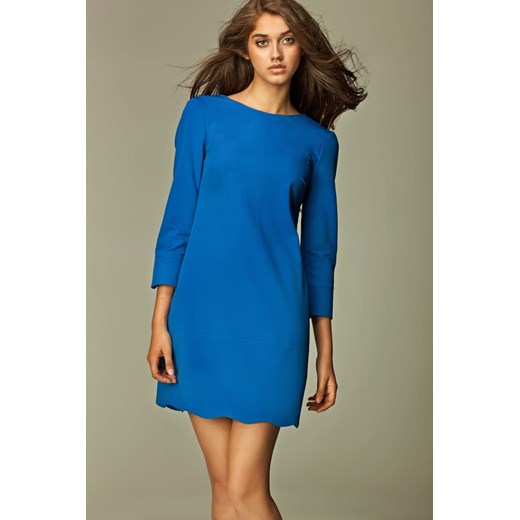 Sukienka Model S28 Blue Nife 44 ajstyle.pl