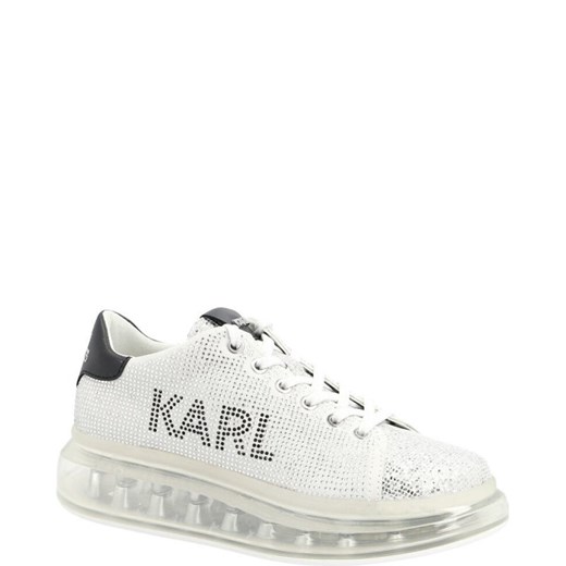 Buty sportowe damskie Karl Lagerfeld sneakersy płaskie skórzane 