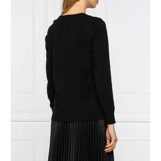 Sweter damski czarny DKNY 