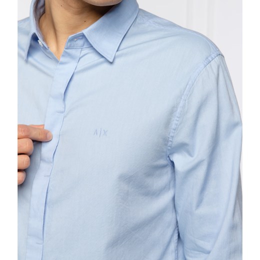 Armani Exchange koszula męska z długimi rękawami 