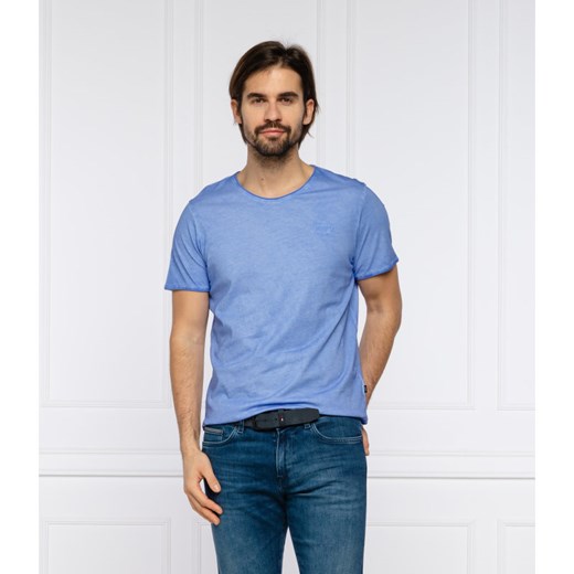 T-shirt męski Joop! niebieski z krótkim rękawem 