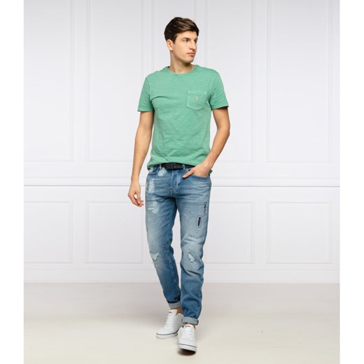 T-shirt męski Polo Ralph Lauren zielony 