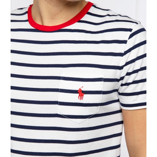 T-shirt męski wielokolorowy Polo Ralph Lauren z krótkimi rękawami 