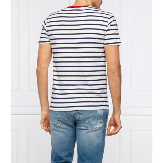 T-shirt męski wielokolorowy Polo Ralph Lauren z krótkimi rękawami 
